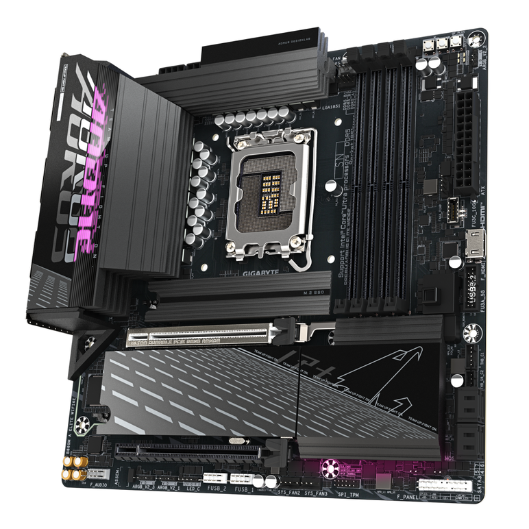 Placa de baza gigabyte b860m aorus elite wifi6e lga1851,  Placi de baza | electropc.ro