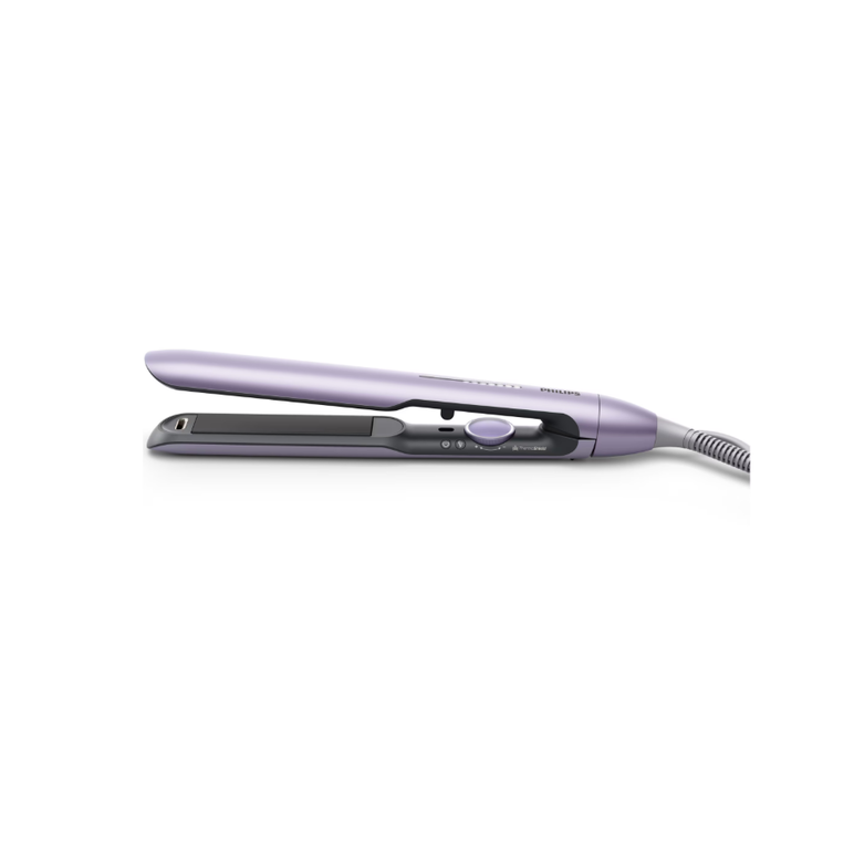 Placa de indreptat parul philips bhs742/00, 230 grade, invelis ceramic, violet, l x a x i (mm) 120x370x95,  Placi de indreptat parul | electropc.ro