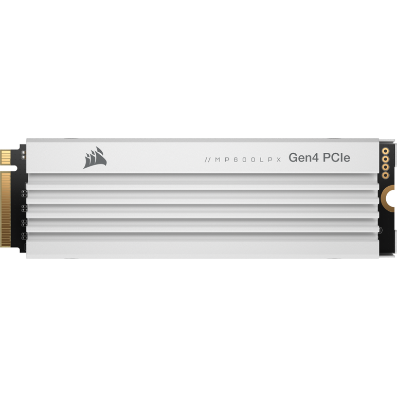 Ssd corsair mp600 pro lpx 4tb pcie gen4 x4 nvme m.2 alb, compatibil ps5, viteza de citire 7100 mb/s, viteza de scriere 6800 mb/s,  SSD-uri Interne | electropc.ro