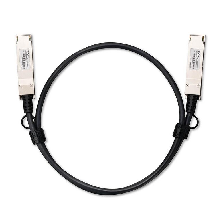 Zyxel 100g qsfp28 dac 1m - direct attached cable 100g qsfp28 1m,  Cabluri retea | electropc.ro