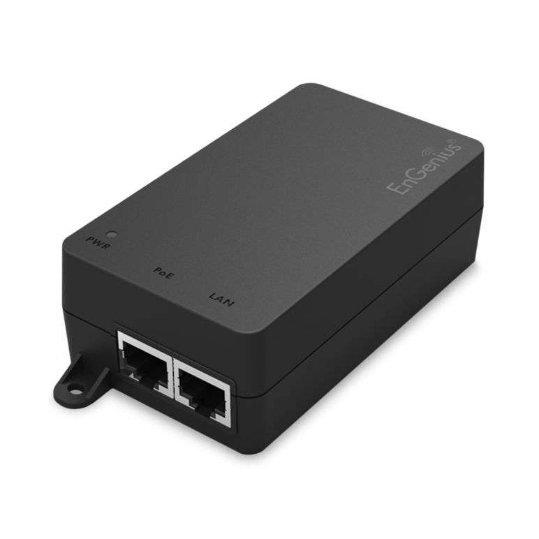 Adaptor poe engenius indoor, 1 port gbe 110~240vac-in proprietary 54v/0.6a-out (pin4-5:54v/pin7-8:return), capacitate 100m,  Accesorii switch-uri | electropc.ro