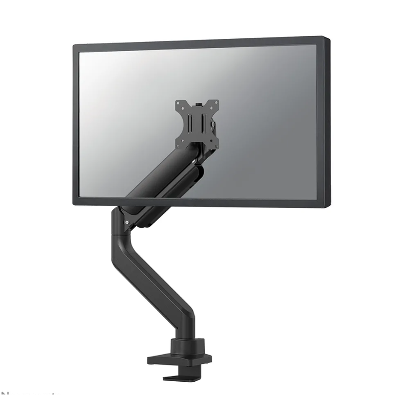 Brat monitor neomounts ds70-450bl1; pentru display-uri cu diagonale 17"-42", sistem de prindere vesa 75x75~100x100, greutate maxima suportata 15kg, full motion, tilt +45°, swivel 90°, rotate 180°; gas spring; culoare negru. garantie 5 ani,  Suporturi TV & Monitor | electropc.ro