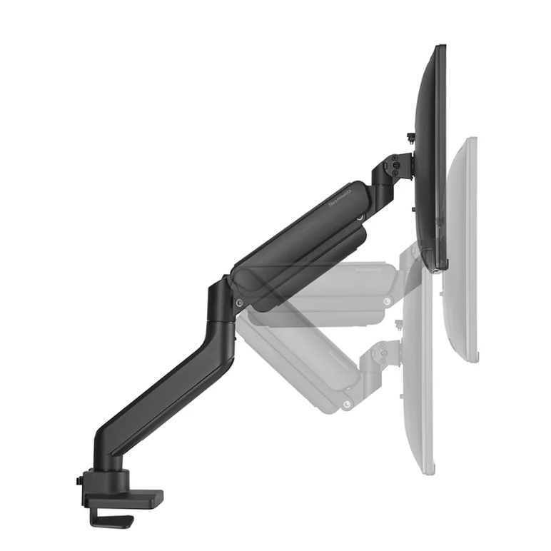 Brat monitor neomounts ds70-450bl1; pentru display-uri cu diagonale 17"-42", sistem de prindere vesa 75x75~100x100, greutate maxima suportata 15kg, full motion, tilt +45°, swivel 90°, rotate 180°; gas spring; culoare negru. garantie 5 ani,  Suporturi TV & Monitor | electropc.ro