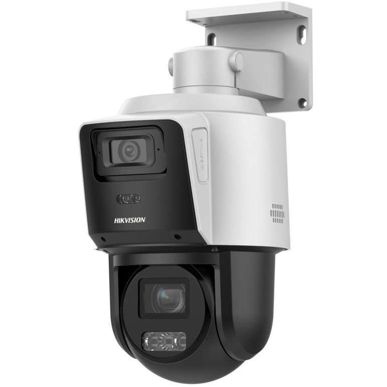 Camera de supraveghere ip ptz 4mp+4mp hikvision ds-2se3c410mwg- e/14(2.8mm), lentila fixa 2.8mm, iluminare min: [bullet channel]: color: 0.01 lux @ (f1.6, agc on)，b/w: 0.005 lux @ (f1.6，agc on), 0 lux cu ir 30m; [ptz channel]: color: 0.01 lux @ (f1.86, ag,  Camere supraveghere IP | electropc.ro