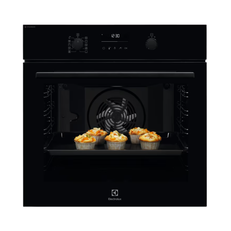Cuptor incorporabil electrolux eod6p77wz, electric, 72 l, autocuratare pirolitica, conectivitate wi-fi, steambake, grill, clasa a+, negru,  Incorporabile | electropc.ro