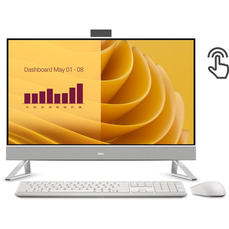 Dell all-in-one ec27250 27-inch fhd touch, intel core7-150u, 16gb ram, 1tb ssd, nvidia geforce mx570a, windows 11 pro,  All in one PC | electropc.ro