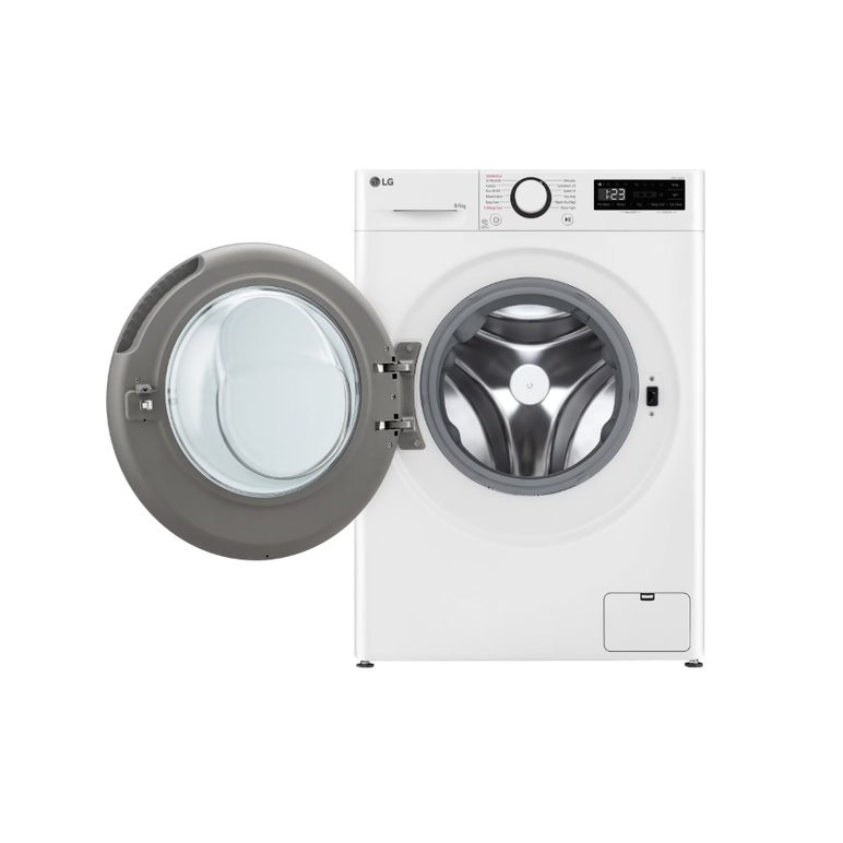 Masina de spalat rufe cu uscator lg f2dr508s1w, 8 kg spalare, 5 kg uscare, 1200 rpm, motor direct drive, clasa b, turbowash, alb,  Masini de spalat rufe cu uscator | electropc.ro