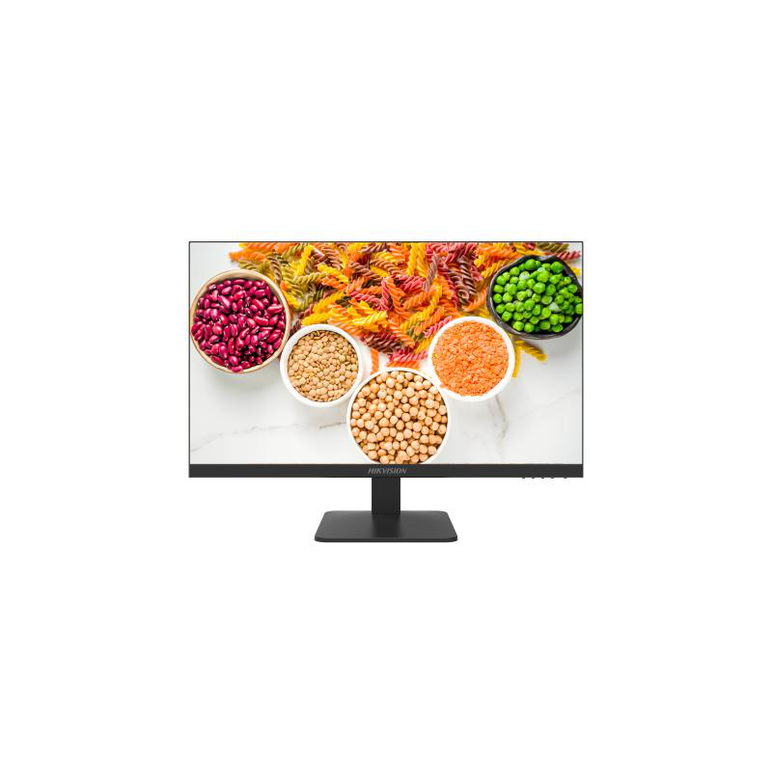 Monitor hikvision fhd 27" ds-d5027f2-1p2; e-led, rezolutie: 1920 × 1080, 8 bit ,16.7 m color depth; hdmi support up to 1080p; multiple inputs: hdmi, vga; brightness: 300 cd/m2; contrast: 1300:1; response time: 5ms ;dimensiuni: 613 (w) mm × 449.7 (h) mm × ,  Monitoare | electropc.ro