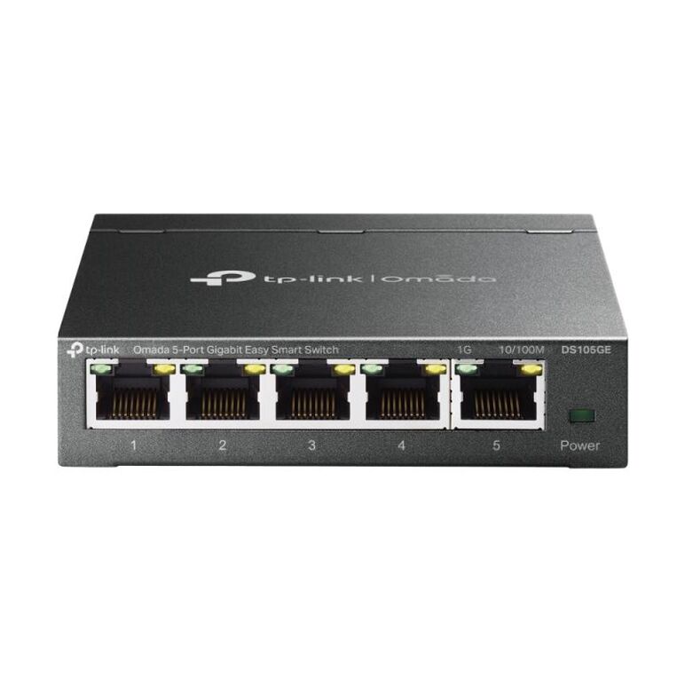Omada 5-port gigabit easy smart switch port: 5× gigabit rj45 ports spec: desktop steel case feature: mtu/port/tag-based vlan, qos, igmp snooping, web/utility management, plug and play,  Switch-uri | electropc.ro