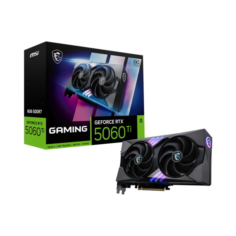 Placa video msi geforce rtx 5060 ti gaming oc 8gb gddr7 128 bit, pcie 5.0, 3x dp 1x hdmi,  Placi video | electropc.ro