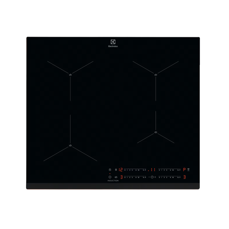 Plita incorporabila electrolux eis62443, inductie, 4 zone gatit, touch control, conectivitate hota, 60 cm, negru,  Incorporabile | electropc.ro