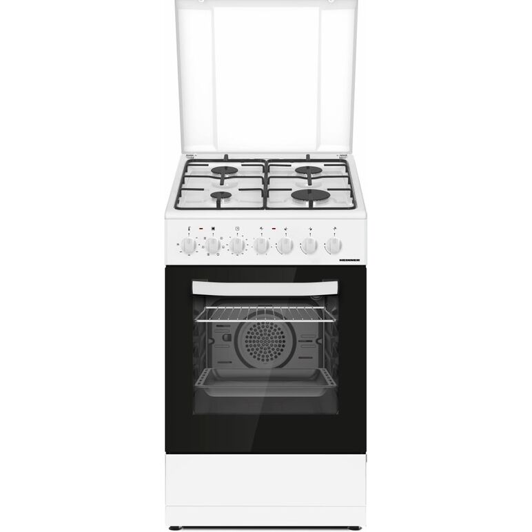 Aragaz mixt heinner hfsc-s60litgc-wh,  Aragazuri mixte | electropc.ro