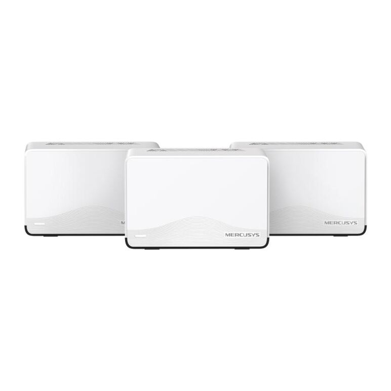 Be3600 whole home mesh wi-fi 7 system speed: 688 mbps at 2.4 ghz + 2880 mbps at 5 ghz spec: internal antennas, 1× 2.5 gbps port (wan/lan auto-sensing), 2× gigabit ports (wan/lan auto-sensing), mlo, 4096-qam, ofdma, eht160 on 5ghz feature: mercusys app, ro,  Routere Wireless | electropc.ro