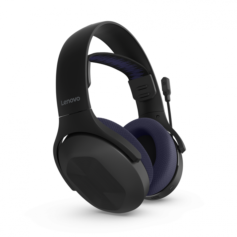 Casti de gaming wireless lenovo legion h410, conectivitate: bluetooth & 2.4ghz, distanța de funcționare wireless: până la 12 metri, capacitatea bateriei: 500mah, timp de încărcare a bateriei: < 3 ore, accesoriu inclus: dongle usb-a to type-c cable, cable ,  Casti audio | electropc.ro