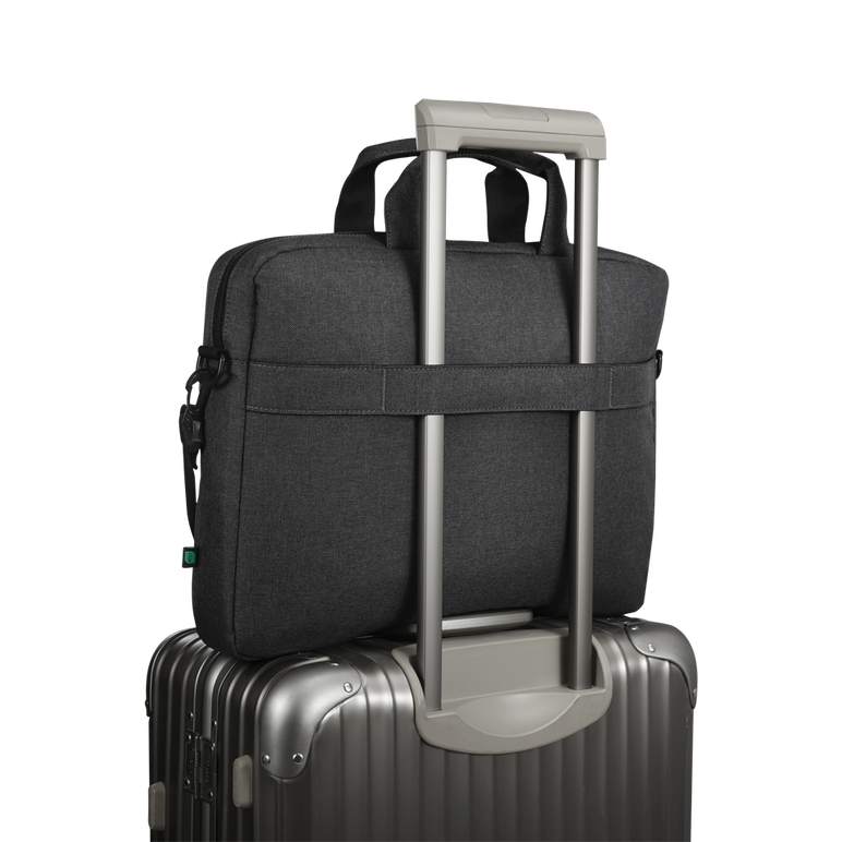 Geanta laptop lenovo topload t210 (eco), 16", negru, functii: rezistenta la apa, tip inchidere: fermoar, material: poliester, dimendiuni (lungime x inaltime x adancime): 390mm x 55mm x 275mm, greutate: 0.456 kg,  Genti laptop | electropc.ro