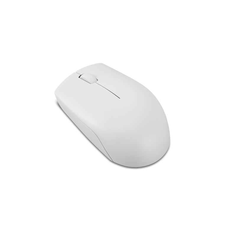 Mouse wireless lenovo 300, cloud grey, rezolutie (dpi): 1000 dpi, butoane/rotite: 3, interfata mouse: wireless, tehnologie: wireless, interfata receiver: dongle usb 2.4ghz, dimensiune (mm): 97.91 x 57.99 x 32.53 mm, greutate: 52g,  Mouse | electropc.ro