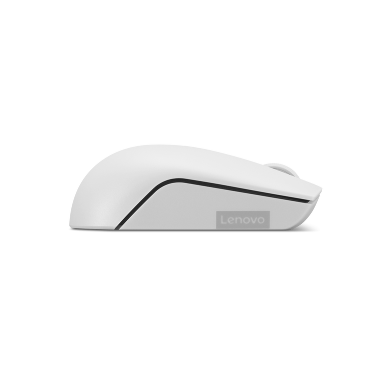 Mouse wireless lenovo 300, cloud grey, rezolutie (dpi): 1000 dpi, butoane/rotite: 3, interfata mouse: wireless, tehnologie: wireless, interfata receiver: dongle usb 2.4ghz, dimensiune (mm): 97.91 x 57.99 x 32.53 mm, greutate: 52g,  Mouse | electropc.ro
