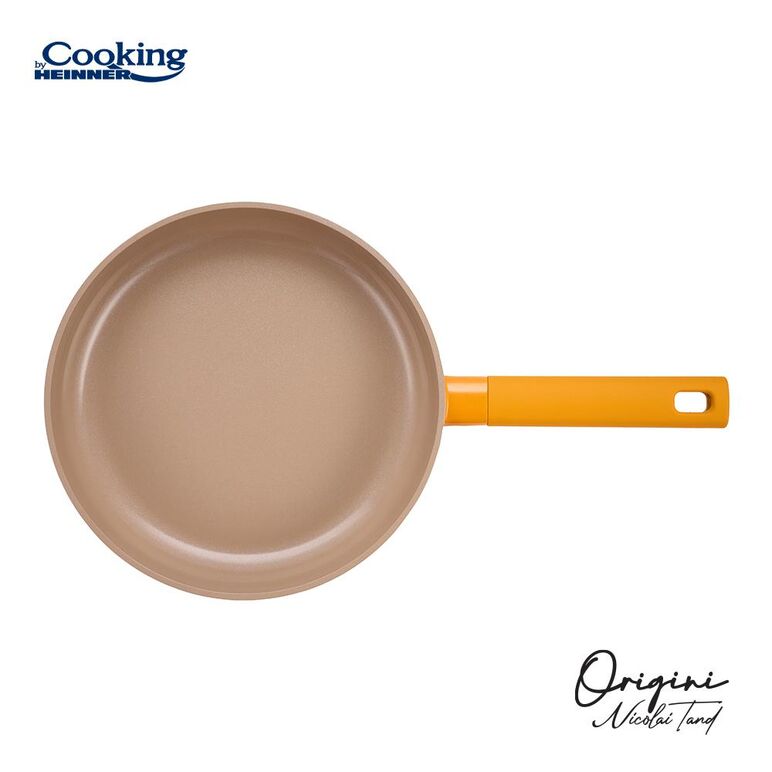 Tigaie aluminiu turnat + capac 26x5cm, nicolai tand, origini, cooking by heinner,  Tigai si seturi | electropc.ro