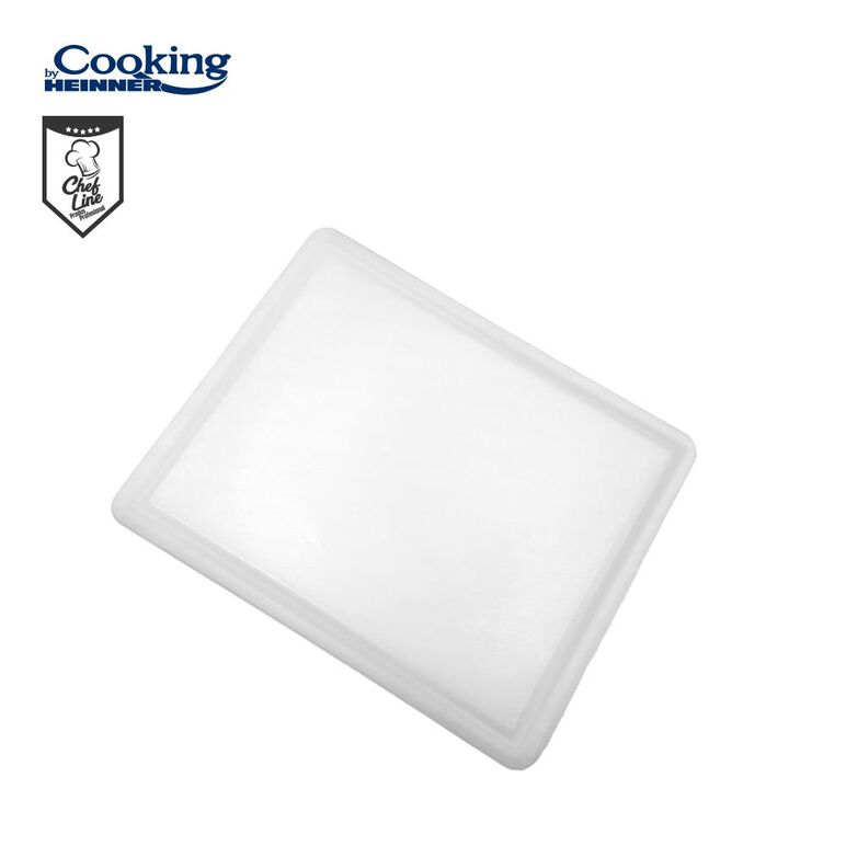 Tocator sant gn1/2, 26.5x32.5x2 cm, alb, cooking by heinner,  Tocatoare | electropc.ro