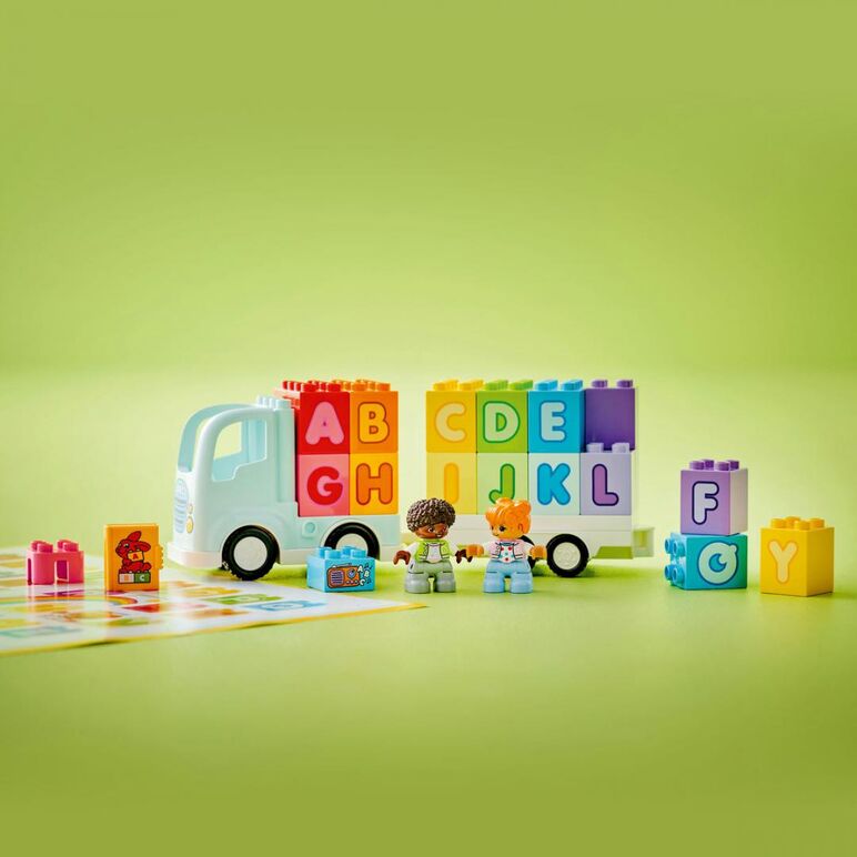 Camion cu alfabet, lego 10421,  Seturi de constructie | electropc.ro