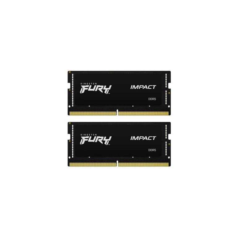 Memorie ram notebook kingston fury impact, 32gb, ddr5, 5600mhz, cl40, 1.1v, dual channel kit,  Memorii RAM laptop | electropc.ro