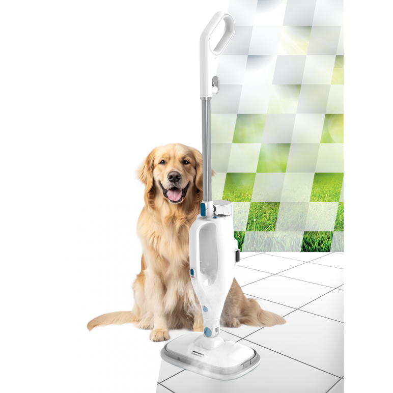 Mop cu aburi henner steam strike hsm-m1400wh-bl,  Mopuri electrice cu abur | electropc.ro