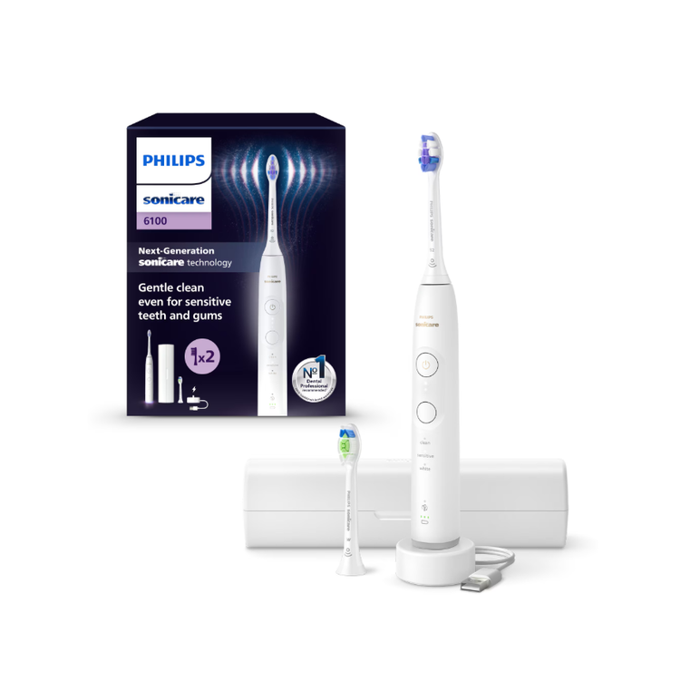 Periuta de dinti electrica philips sonicare hx7410/02, 62.000 miscari/minut, autonomie 21 zile, 3 mod de periere,3 intensitati, senzor presiune luminos, functia brushsync, capat de periere optimal white, capat de periere senstive, toc transport, alb,  Periute electrice de dinti | electropc.ro