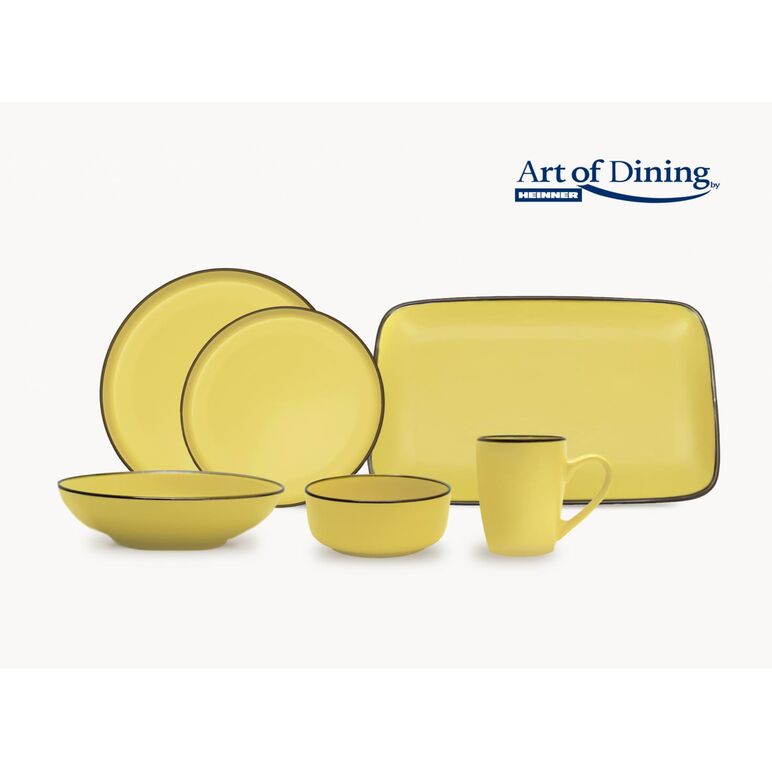 Set 3 cani ceramica 354 ml, medeea, art of dining,  Cani & Cesti | electropc.ro