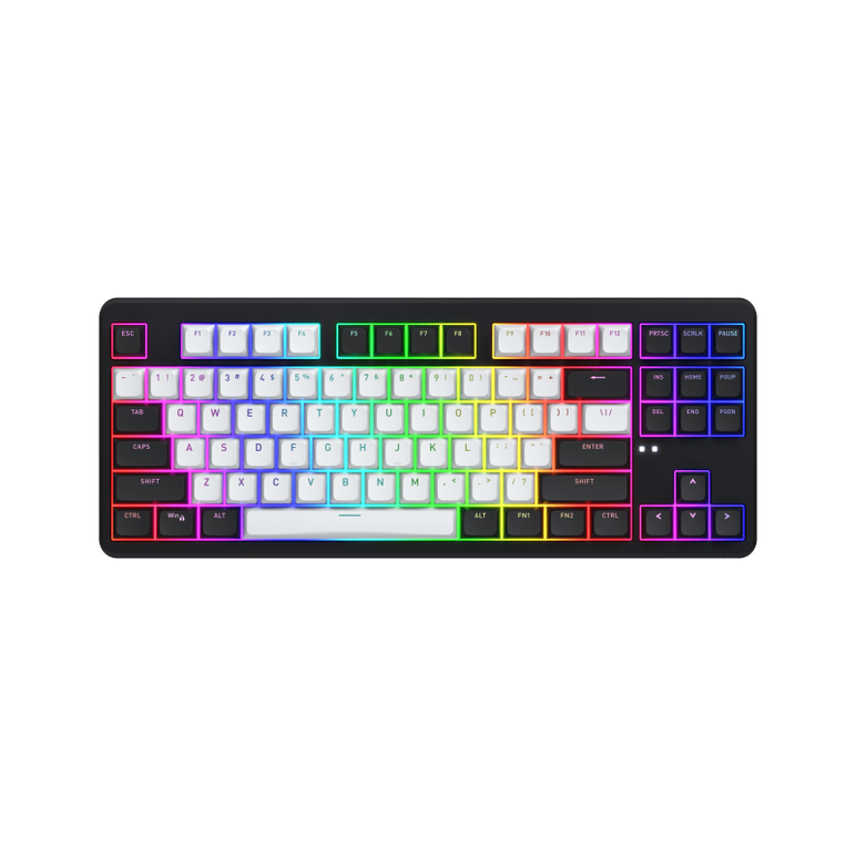 Tastatura mecanica wirelss hator rockfall 3 mecha tkl conectivitate usb, pollingrate 1000hz, iluminare rgb cu functia de a customiza fiecare tasta individual, tip switch hator aurum orange linear rev.1.0, durata de viata switch 70m de clickuri, durata de ,  Tastaturi | electropc.ro