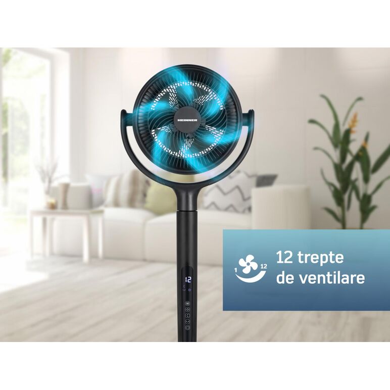 Ventilator cu picior heinner hsf-mat24dc,  Ventilatoare | electropc.ro