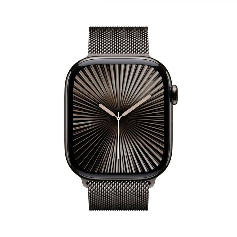 Apple watch s10 cellular 46mm slate titanium case with slate milanese loop - s/m,  SmartWatch-uri | electropc.ro