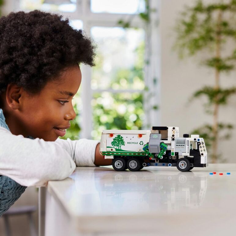 Autogunoiera mack lr elect. lego 42167,  Seturi de constructie | electropc.ro