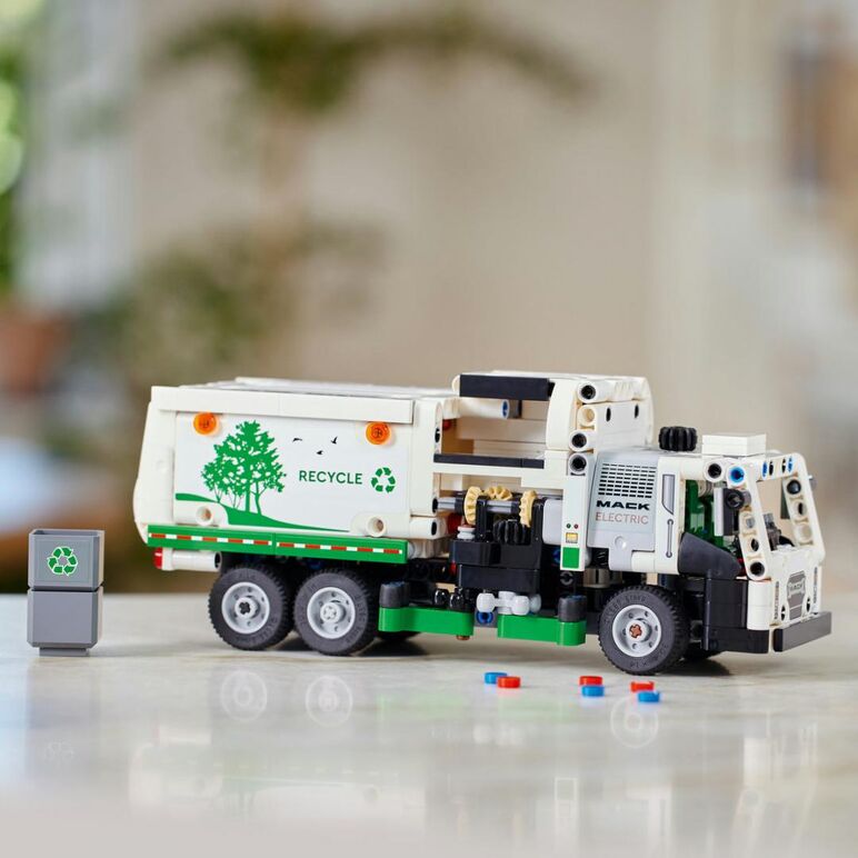Autogunoiera mack lr elect. lego 42167,  Seturi de constructie | electropc.ro