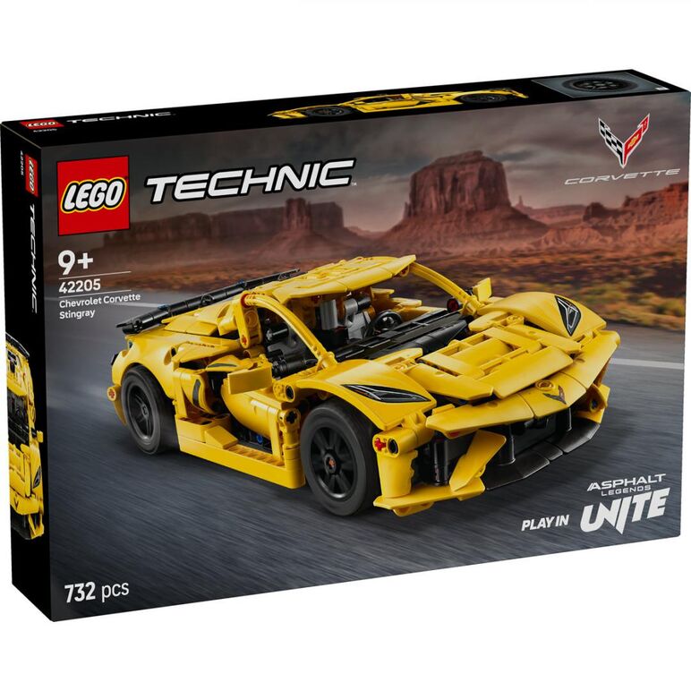 Chevrolet corvette stingray, lego 42205,  Seturi de constructie | electropc.ro