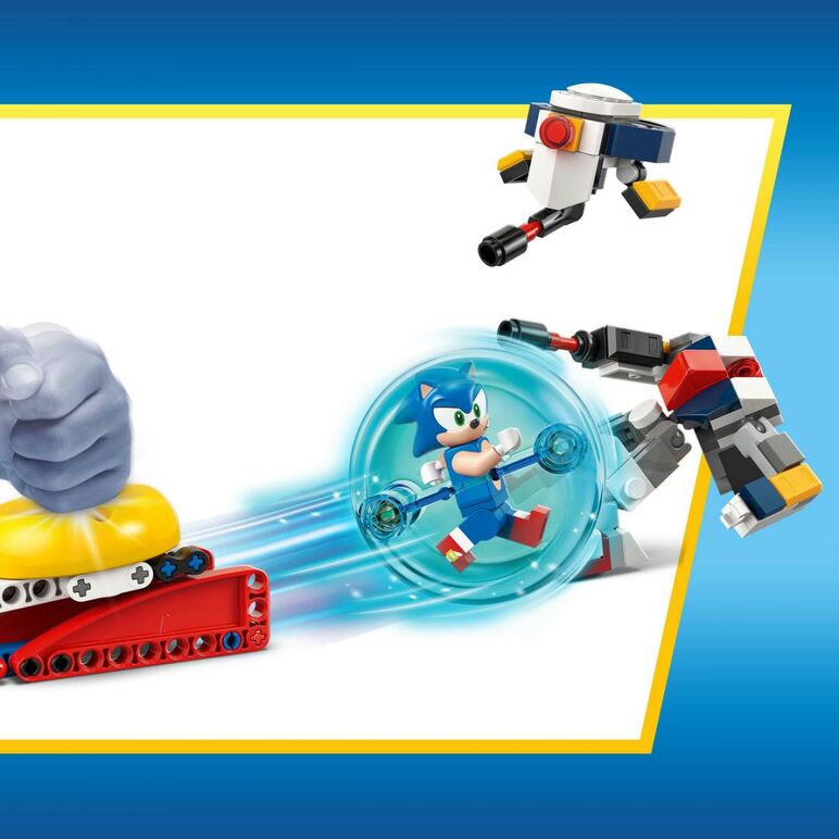 Infruntare la focul de tabara al lui sonic, lego77001,  Seturi de constructie | electropc.ro