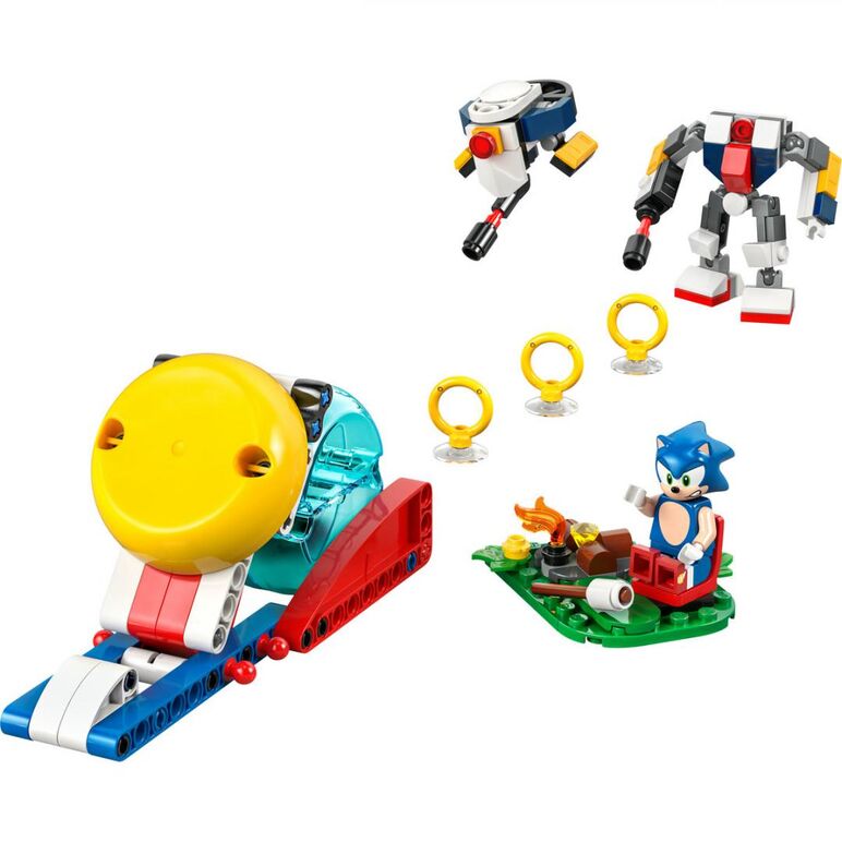 Infruntare la focul de tabara al lui sonic, lego77001,  Seturi de constructie | electropc.ro