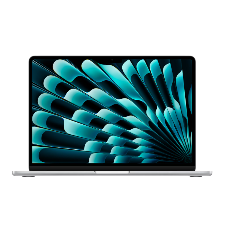 Macbook air 13.6" retina/apple m4 (cpu 10-core, gpu 10-core, neural engine 16-core)/16gb/512gb - silver - int kb (2025) 35w usb‑c,  Laptopuri | electropc.ro