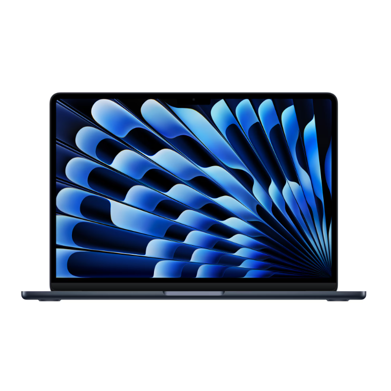 Macbook air 13.6" retina/apple m4 (cpu 10-core, gpu 10-core, neural engine 16-core)/24gb/512gb - midnight - int kb (2025),  Laptopuri | electropc.ro