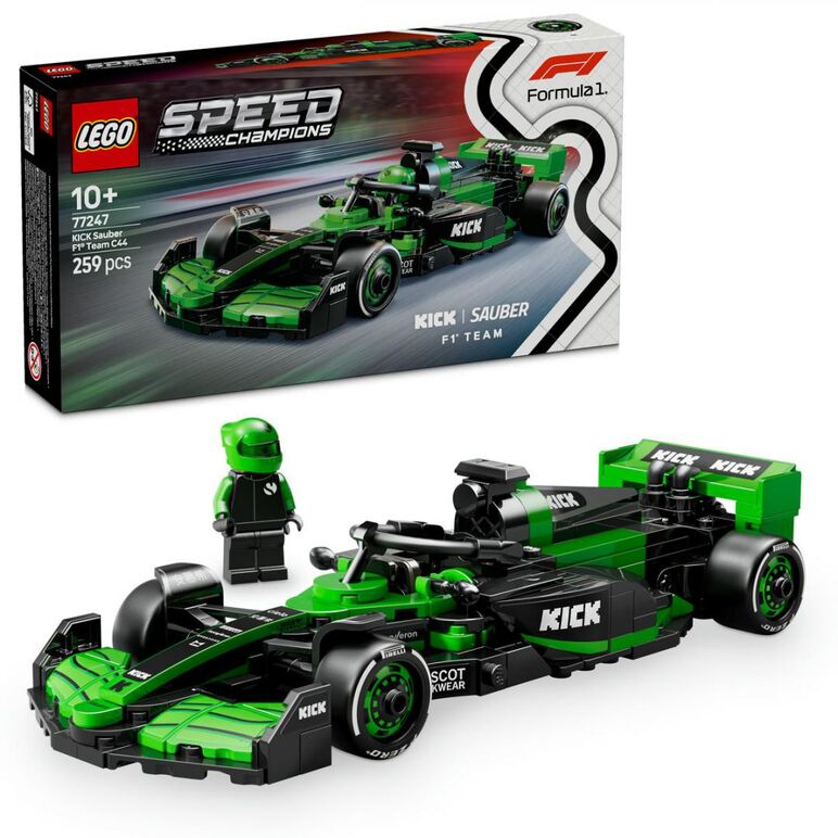 Masina de curse kick sauber f1 team c44, lego 77247,  Seturi de constructie | electropc.ro