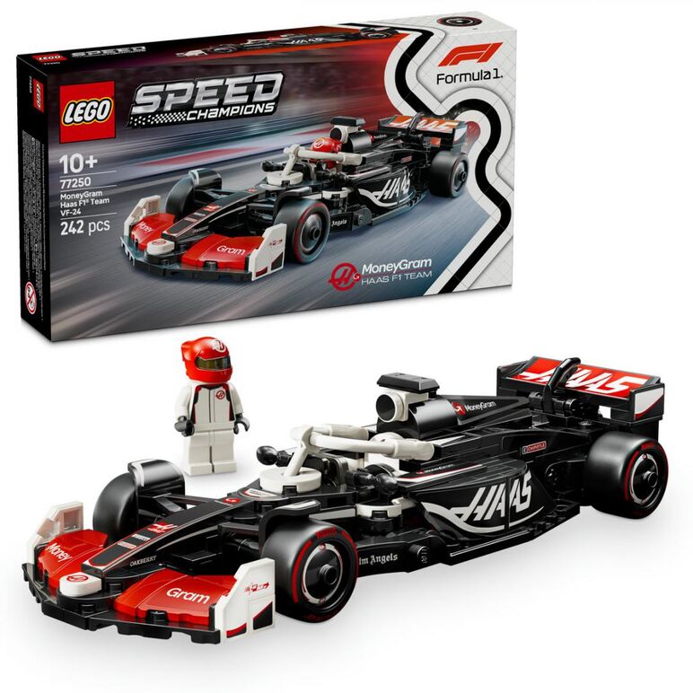Masina de curse moneygram  haas f1, team vf-24, lego 77250,  Seturi de constructie | electropc.ro
