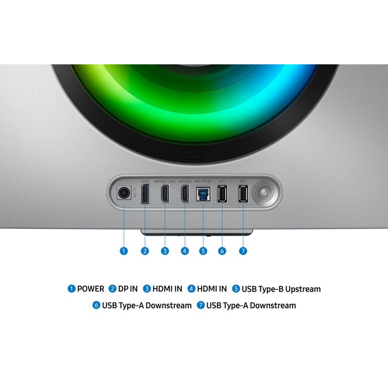 Monitor samsung 34" ls34dg850suxdu, curvature: 1800r, diagonal (inch): 34, diagonal (cm): 86, aspect ratio: 21:9, panel: oled, resolution: 3440x1440, refresh rate: 175hz, response time gtg: 0.03ms, brightness (max): 250 cd/m², contrast (static) : 1m:1, vi,  Monitoare LED | electropc.ro