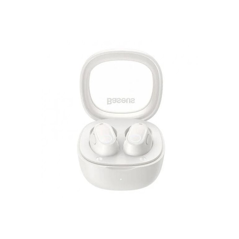 Casti baseus bowie wm02 tws,  wireless, bluetooth 5.3, microfon pe casca, crem,  Casti audio | electropc.ro
