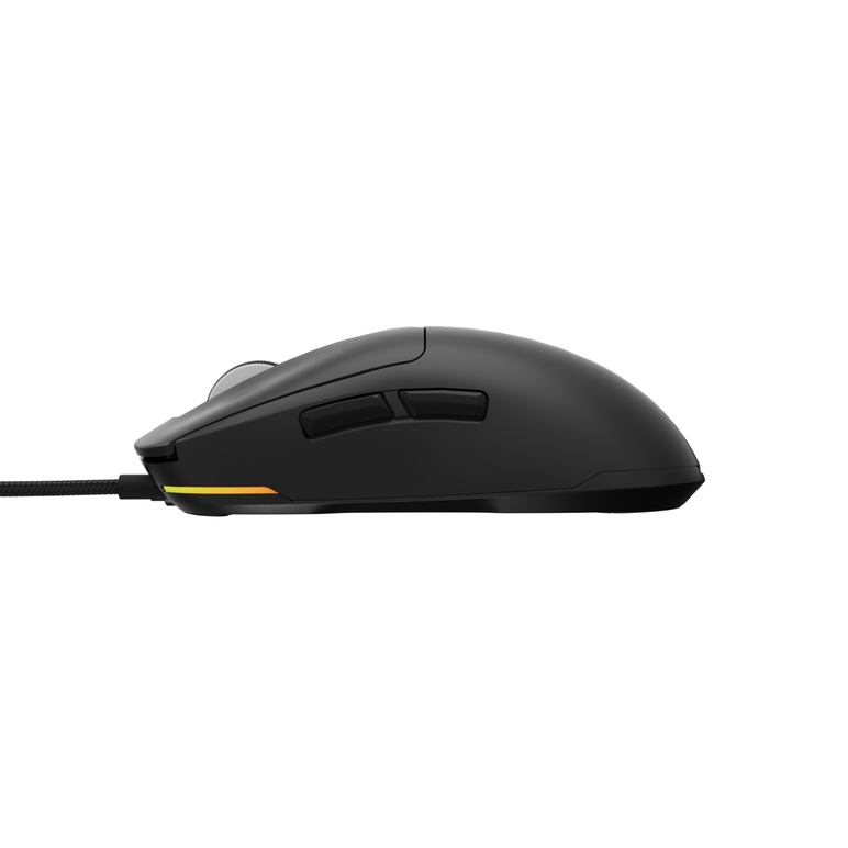 Mouse gaming cu fir genesis krypton 660, interfata usb, 12000 dpi, 6 butoane, iluminare rgb, negru,  Mouse | electropc.ro