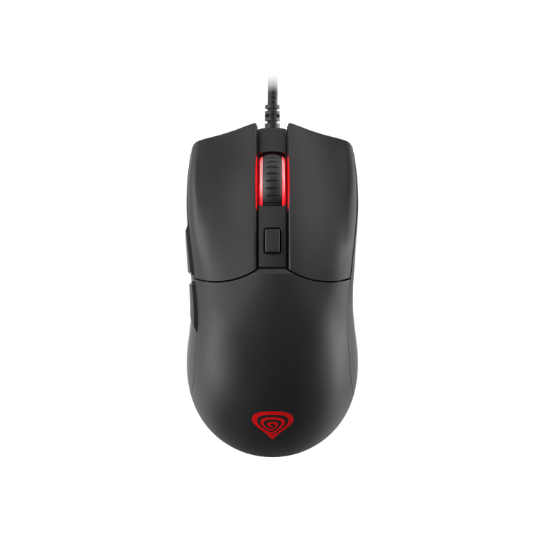 Mouse gaming cu fir genesis krypton 750, senzor optic pixart paw3333, interfata usb, rezolutie maxima 8000 dpi, numar butoane programabile 6, iluminare rgb, switch mecanic huano, alb,  Mouse | electropc.ro