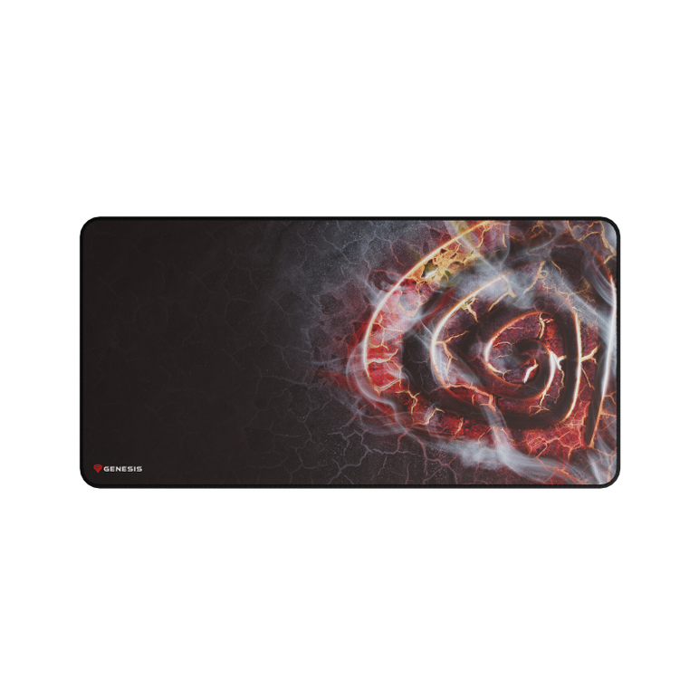 Mousepad genesis carbon 500 maxi lava g2, material cauciuc + material textil, dimensiuni 900 x 450 x 2.5 mm, multicolor,  Mousepad | electropc.ro