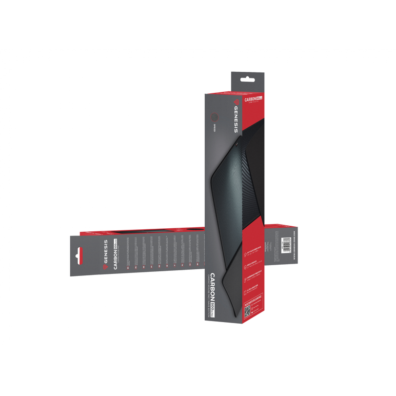 Mousepad genesis carbon 500 maxi ultra wave, impermeabil, material cauciuc si textil, dimensiuni 1100x450x2.5 mm, negru/gri,  Mousepad | electropc.ro