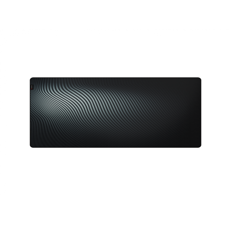 Mousepad genesis carbon 500 maxi ultra wave, impermeabil, material cauciuc si textil, dimensiuni 1100x450x2.5 mm, negru/gri,  Mousepad | electropc.ro
