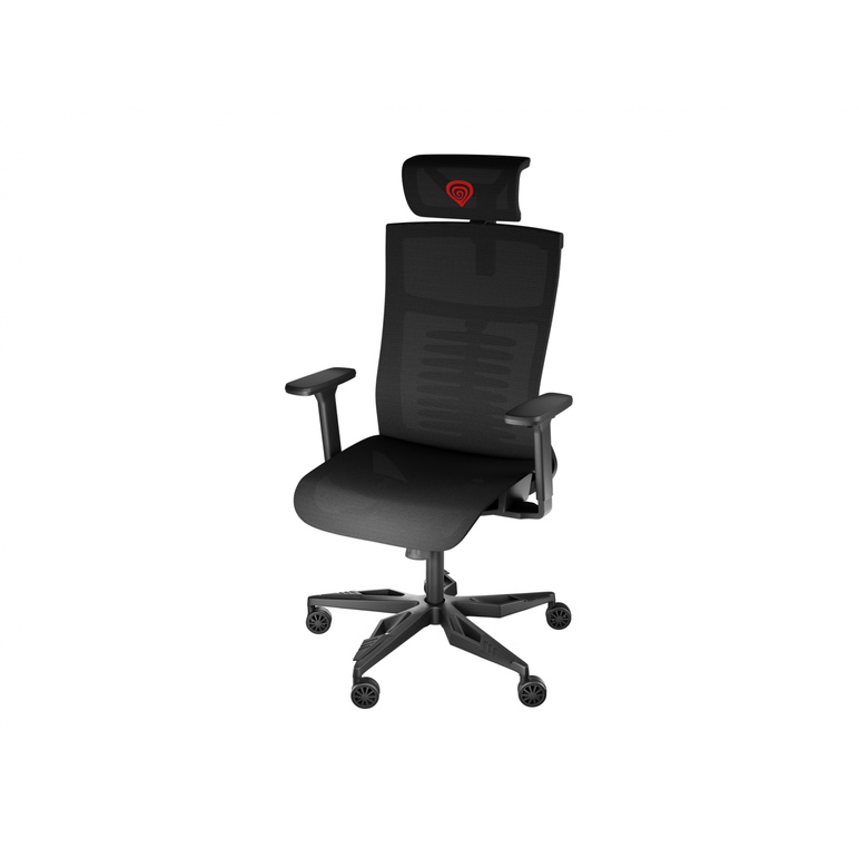 Scaun gaming genesis astat 700 g2, material textil, reglabil pe inaltime, greutate maxima suportata 120 kg, inaltime scaun reglabil 44.5- 51.5 cm, tesatura mesh pureflow™ plus, tetiera si cotiere ajustabile 3d, negru,  Scaune gaming | electropc.ro