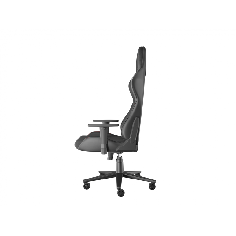 Scaun gaming genesis nitro 550 g2, material synthetic pu + textil, reglabil pe inaltime, greutate maxima suportata 150 kg, inaltime scaun reglabil 46.5 - 53.5 cm, spatar ajustabil 150°, dimensiuni roti 60mm, negru,  Scaune gaming | electropc.ro