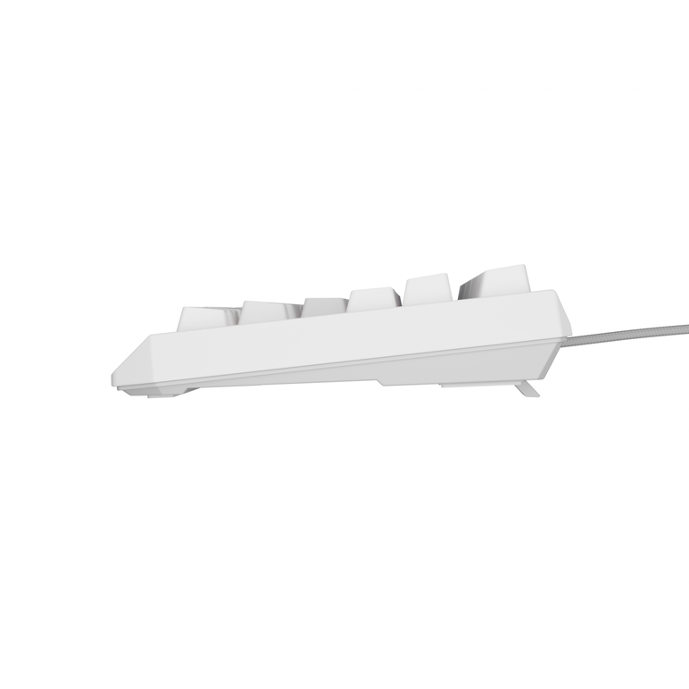 Tastatura gaming mecanica wireless genesis thor 230 tkl, iluminare rgb, 87 taste, 11 butoane multimedia, alb,  Tastaturi | electropc.ro